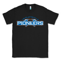 Black wisconsin platteville pioneers Classic Tee - FloraArt