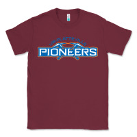 Burgundy wisconsin platteville pioneers Classic Tee - FloraArt