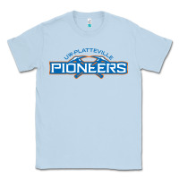 Dusty Blue wisconsin platteville pioneers Classic Tee - FloraArt