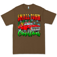 Cacao Small town Christmas Premium Tee - CowhideDigitalArt