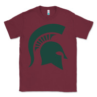 Burgundy the michigan state spartans Classic Tee - FloraArt