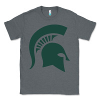 Charcoal Heather the michigan state spartans Classic Tee - FloraArt
