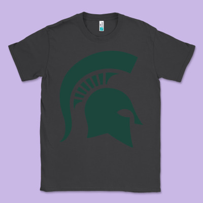 The Michigan State Spartans Classic Tee Designed By Floraart