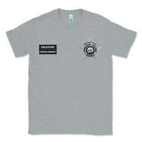 Heather Grey CHICAGO P.D - DETECTIVE JAY HALSTEAD - INTELLIGENCE BADGE VEST Classic Tee - FloraArt