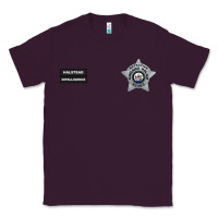 Plum CHICAGO P.D - DETECTIVE JAY HALSTEAD - INTELLIGENCE BADGE VEST Classic Tee - FloraArt
