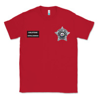 Red CHICAGO P.D - DETECTIVE JAY HALSTEAD - INTELLIGENCE BADGE VEST Classic Tee - FloraArt