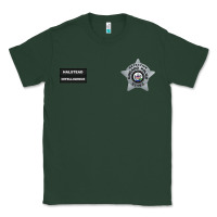 Sports Green CHICAGO P.D - DETECTIVE JAY HALSTEAD - INTELLIGENCE BADGE VEST Classic Tee - FloraArt