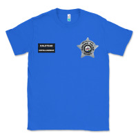 True Royal CHICAGO P.D - DETECTIVE JAY HALSTEAD - INTELLIGENCE BADGE VEST Classic Tee - FloraArt