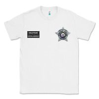 White CHICAGO P.D - DETECTIVE JAY HALSTEAD - INTELLIGENCE BADGE VEST Classic Tee - FloraArt