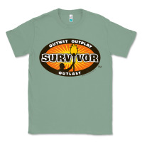 Sage Survivor Outwit, Outplay, Outlast Classic Tee - FloraArt
