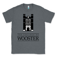 Charcoal Heather college of wooster Classic Tee - FloraArt