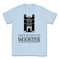 Dusty Blue college of wooster Classic Tee - FloraArt