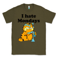 Army Green i hate monday Classic Tee - FloraArt