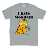 Heather Grey i hate monday Classic Tee - FloraArt