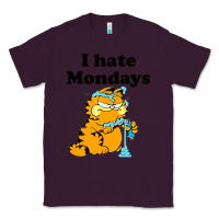 Plum i hate monday Classic Tee - FloraArt