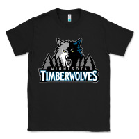 Black timberwolves Classic Tee - FloraArt
