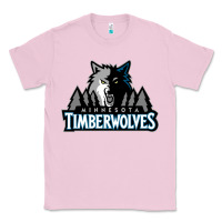Bubblegum Pink timberwolves Classic Tee - FloraArt