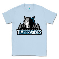 Dusty Blue timberwolves Classic Tee - FloraArt