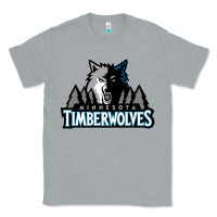 Heather Grey timberwolves Classic Tee - FloraArt