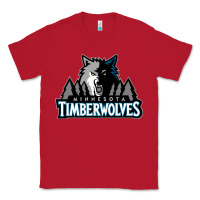 Red timberwolves Classic Tee - FloraArt