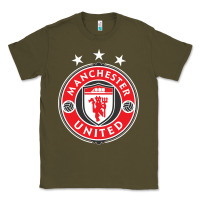 Army Green United manchester Classic Tee - FloraArt