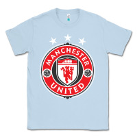 Dusty Blue United manchester Classic Tee - FloraArt