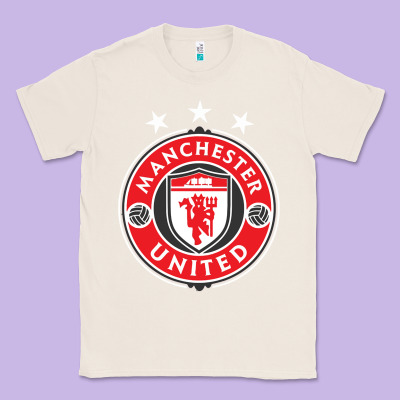 United Manchester Classic Tee Designed By Floraart