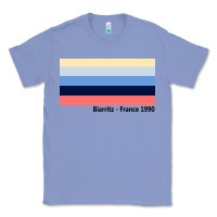 Colony Blue biarritz france 1990 Classic Tee - FloraArt