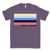 Lavender biarritz france 1990 Classic Tee - FloraArt
