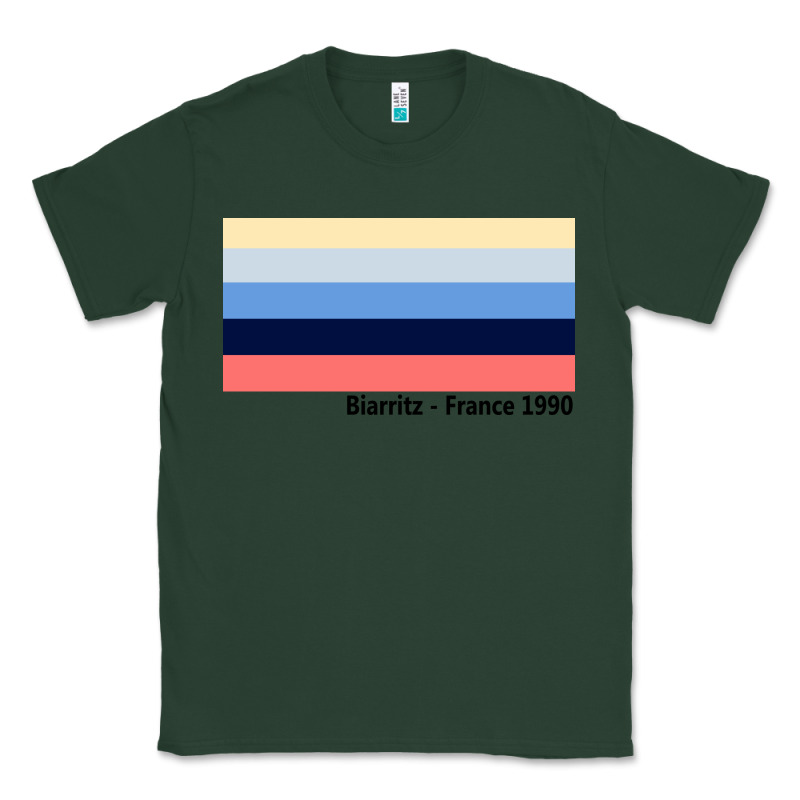 Biarritz France 1990 Classic Tee by FloraArt | Teevron