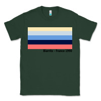 Sports Green biarritz france 1990 Classic Tee - FloraArt