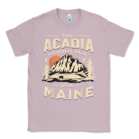 Lilac acadia national park maine nature hike outdoors vintage t shirt Classic Tee - ArtMosaic