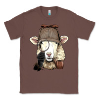 Chestnut Detective Sheep Lamb Spy Investigator Farmer Sheep Lover 53 Classic Tee - ArtMosaic