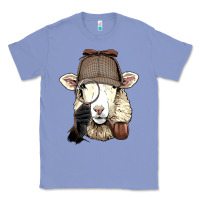 Colony Blue Detective Sheep Lamb Spy Investigator Farmer Sheep Lover 53 Classic Tee - ArtMosaic