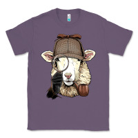 Lavender Detective Sheep Lamb Spy Investigator Farmer Sheep Lover 53 Classic Tee - ArtMosaic