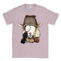 Lilac Detective Sheep Lamb Spy Investigator Farmer Sheep Lover 53 Classic Tee - ArtMosaic