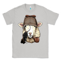 Moon Dust Detective Sheep Lamb Spy Investigator Farmer Sheep Lover 53 Classic Tee - ArtMosaic