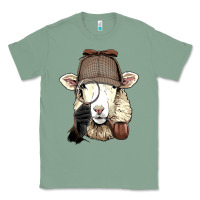 Sage Detective Sheep Lamb Spy Investigator Farmer Sheep Lover 53 Classic Tee - ArtMosaic