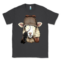 Smoke Detective Sheep Lamb Spy Investigator Farmer Sheep Lover 53 Classic Tee - ArtMosaic
