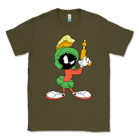 Army Green marvin the martian looney Classic Tee - ArtMosaic