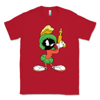 Red marvin the martian looney Classic Tee - ArtMosaic