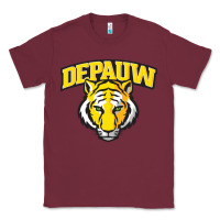 Burgundy depauw clubs Classic Tee - ArtMosaic