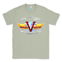 Matcha Victory Motorcycles Classic Tee - ArtMosaic