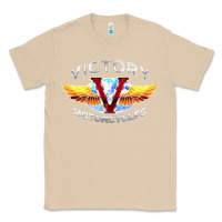 Mushroom Victory Motorcycles Classic Tee - ArtMosaic