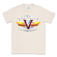 Natural Victory Motorcycles Classic Tee - ArtMosaic