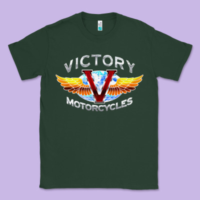 Victory Motorcycles Classic Tee Designed By Artmosaic