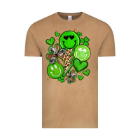 Vintage Camel st patrick's day green smile Vintage Tee - Artiststas