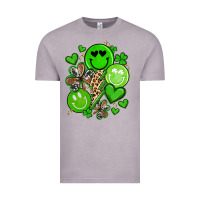 Vintage Zinc st patrick's day green smile Vintage Tee - Artiststas