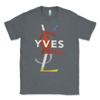 Charcoal Heather yvessaintlaurent Classic Tee - ArtMosaic