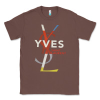 Chestnut yvessaintlaurent Classic Tee - ArtMosaic